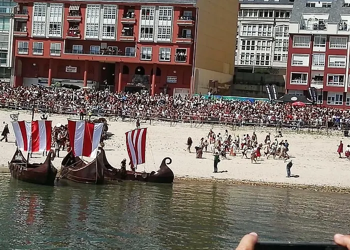 Апартаменты Duplex Tres Playa A Rapadoira *